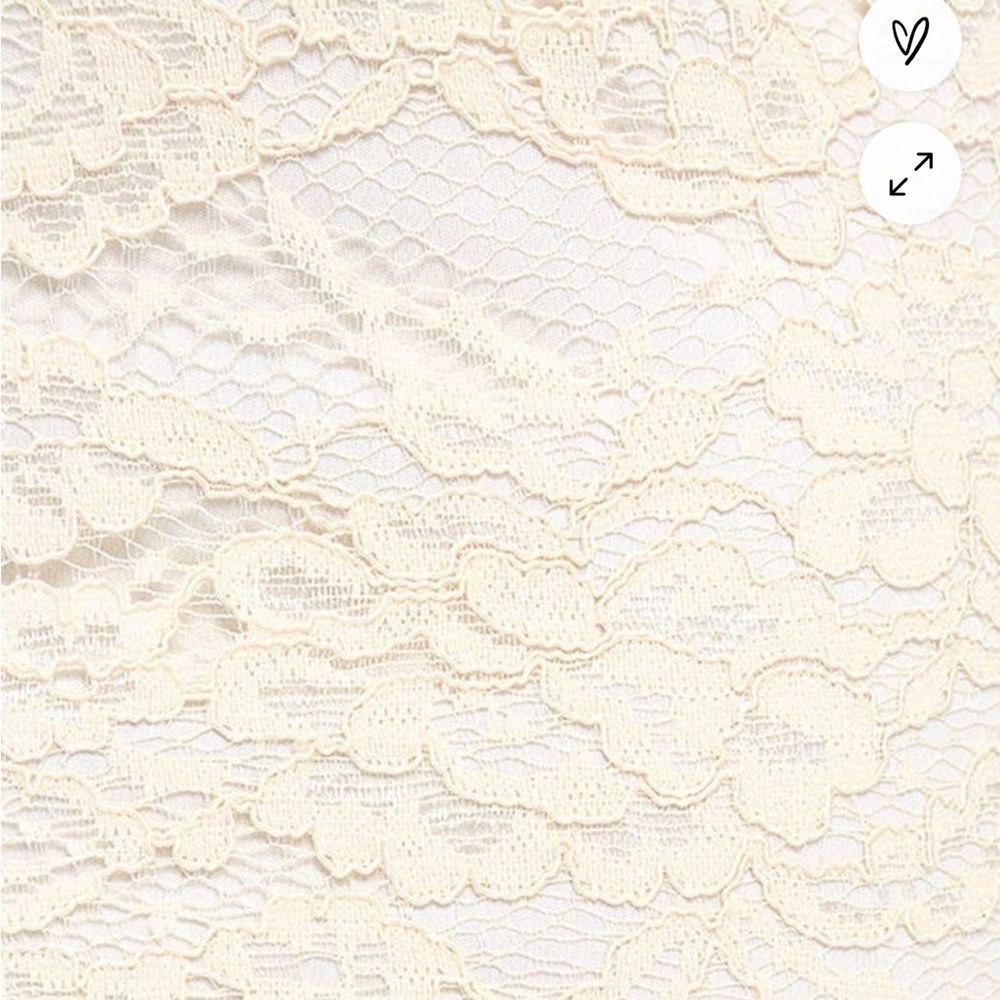 Lulu's Ivory Lace Sheath Mini Dress - Picture 5 of 16